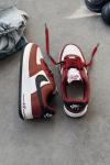 Airforce 1 - Bordo Beyaz Siyah